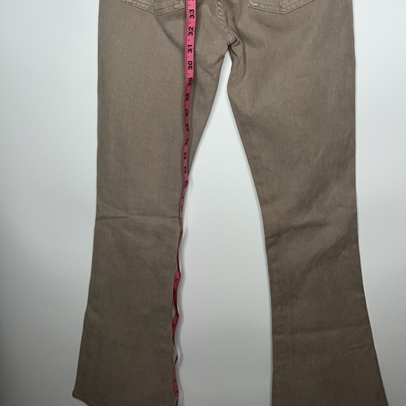 👖NWT SEVEN FOR ALL MANKIND JISELLE BOOTCUT JEANS IN BEIGE SIZE 26 - Picture 12 of 17